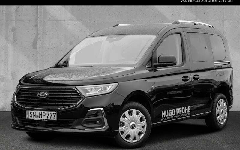 Ink black metallic Gebraucht 2024 Ford Tourneo Connect Titanium Van / Kleinbus | 29.480 € (Fairer Preis) - Bild 1/4