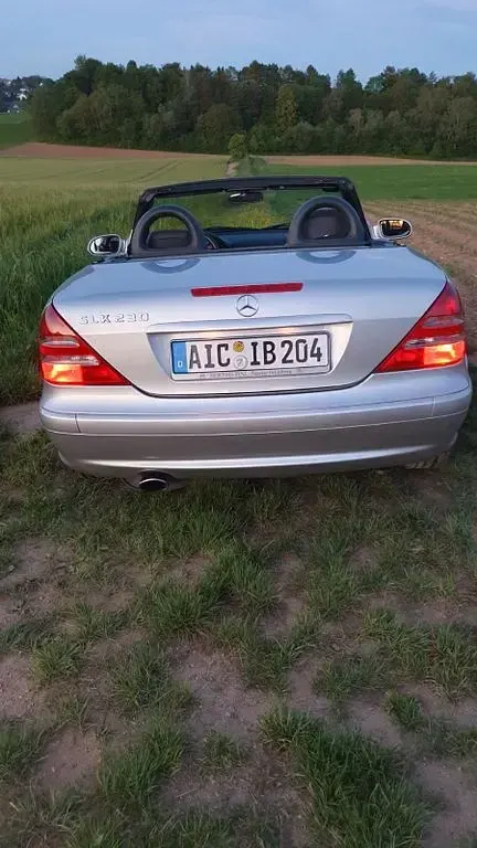 Gebraucht Mercedes SLK230 197 PS (144 kW) 2000 Silber Cabrio