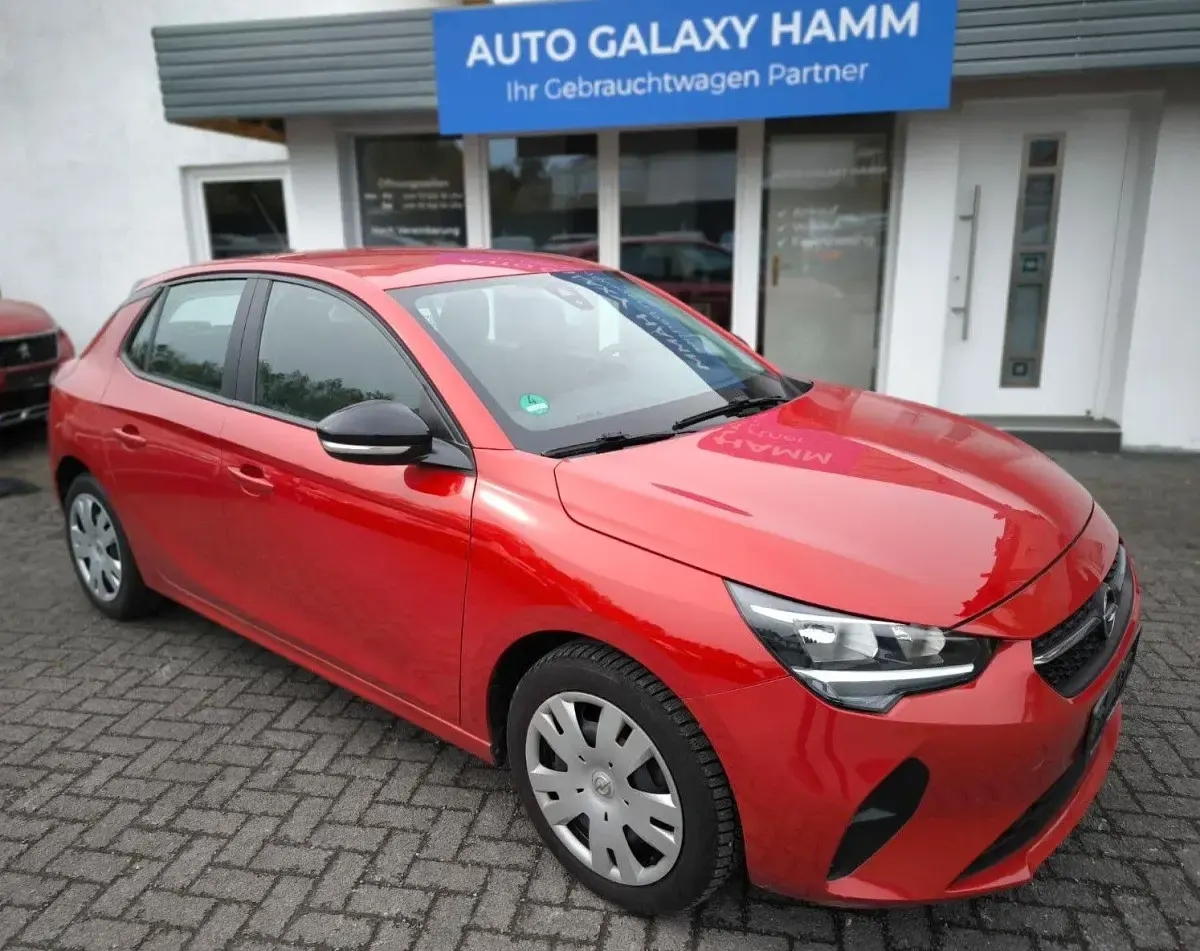 Używany Opel Corsa Edition 75 KM (55 kW) 2020 Czerwony Hatchback
