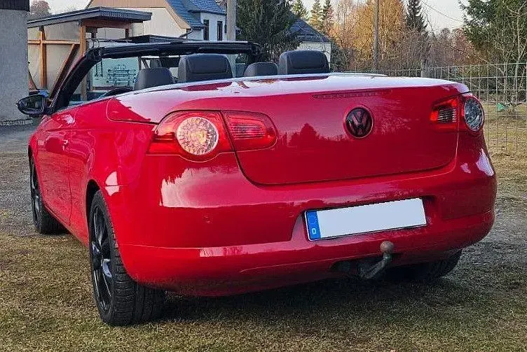 Occasion VW Eos 140 ch (102 kW) 2009 Rouge Cabriolet