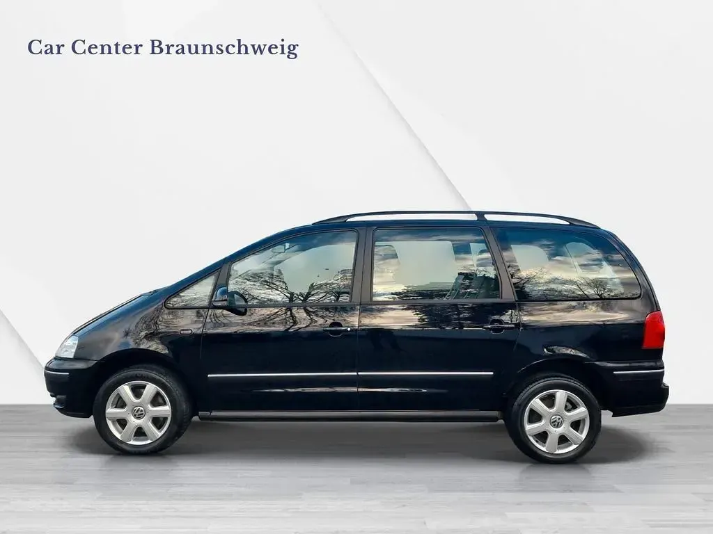 Brugt VW Sharan Highline 140 HK (102 kW) 2007 Sort MPV