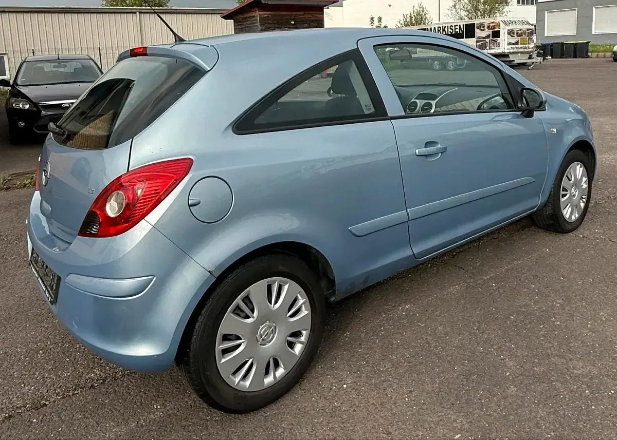 Gebraucht Opel Corsa 80 PS (58 kW) 2008 Blau Kleinwagen