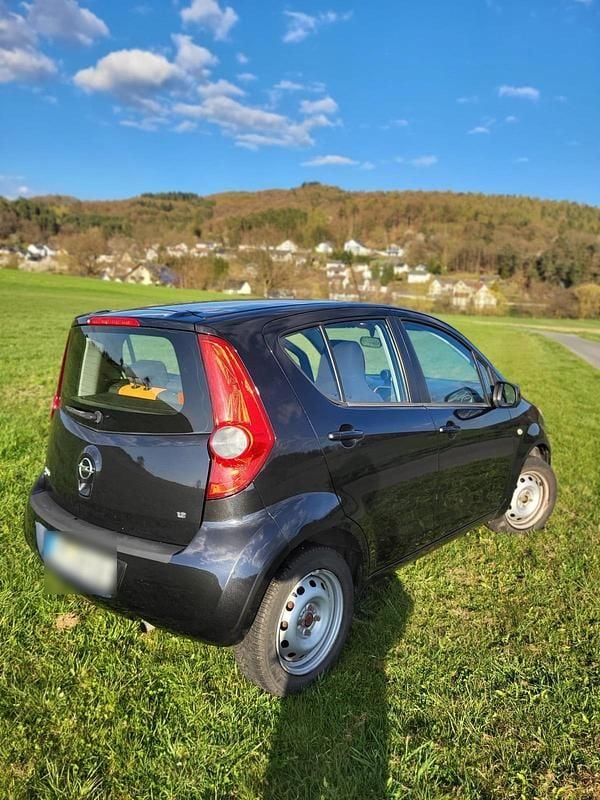 Gebraucht Opel Agila 86 PS (63 kW) 2008 Schwarz Kleinwagen