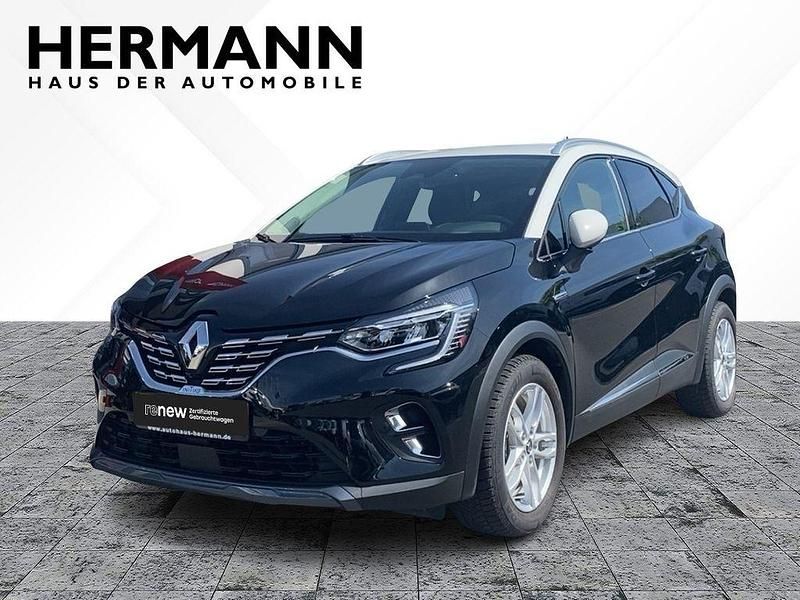 Metallic black pearl schwarz Gebraucht 2021 Renault Captur Initiale Paris SUV | 17.510 € (Guter Preis) - Bild 1/4