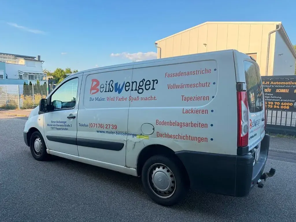 Gebraucht Citroën Jumpy 128 PS (94 kW) 2012 Weiß Van / Kleinbus