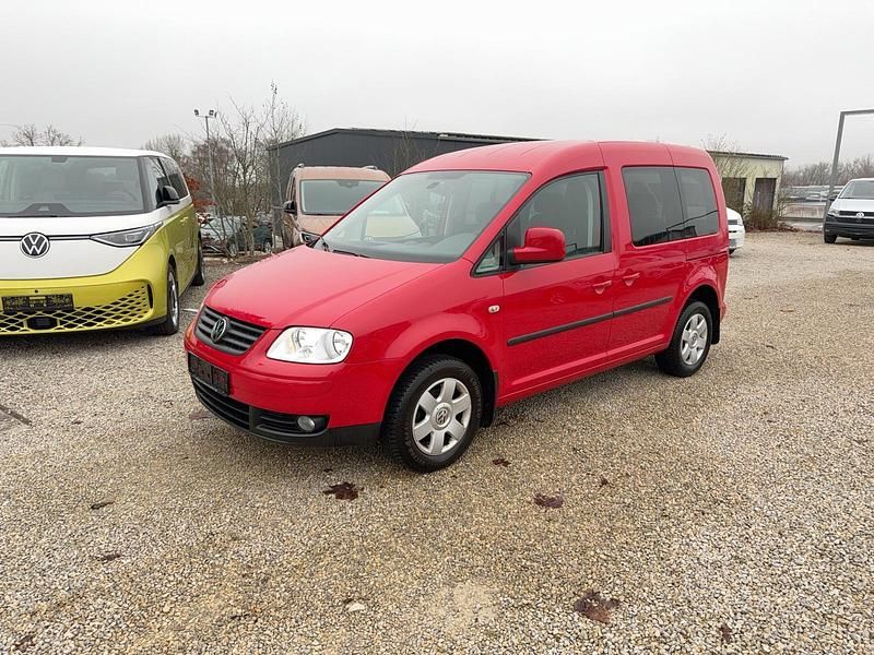 Gebraucht VW Caddy 80 PS (58 kW) 2009 Tornadorot Van / Kleinbus
