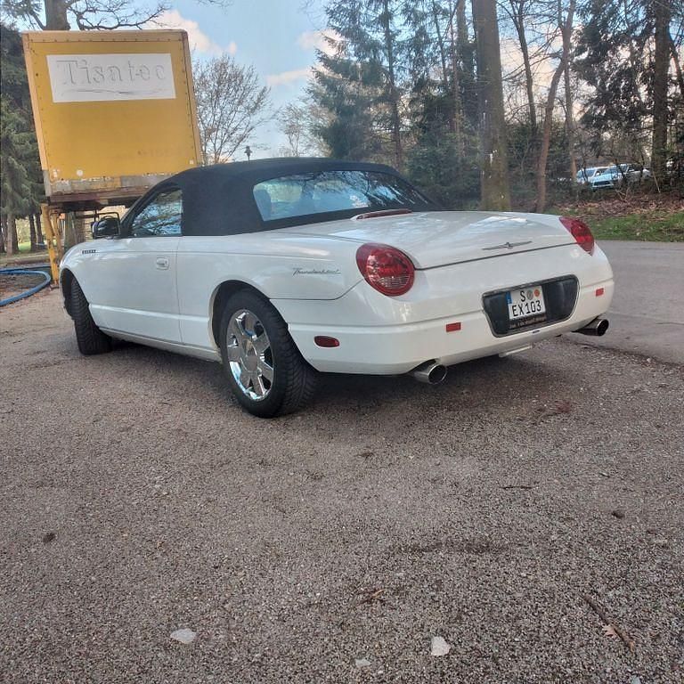 Weiß Gebraucht 2003 Ford Thunderbird Cabrio | 15.980 € - Bild 1/2