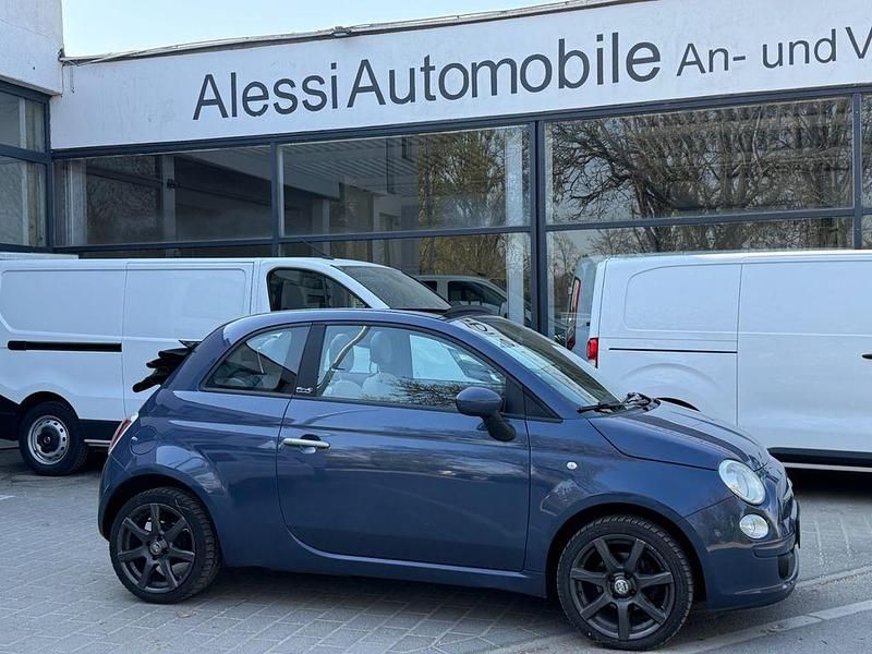 Gebraucht Fiat 500 86 PS (63 kW) 2011 Blau Cabrio