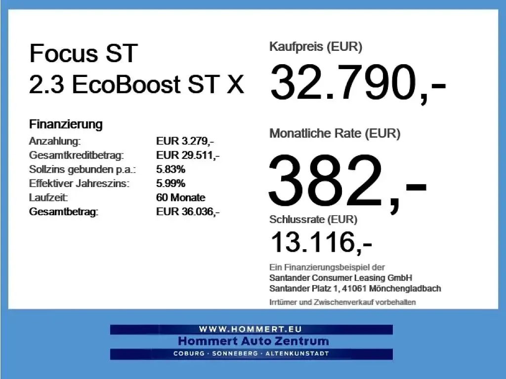Gebraucht Ford Focus ST 280 PS (205 kW) 2024 Magneticgrau (metallic) (metallic) Limousine