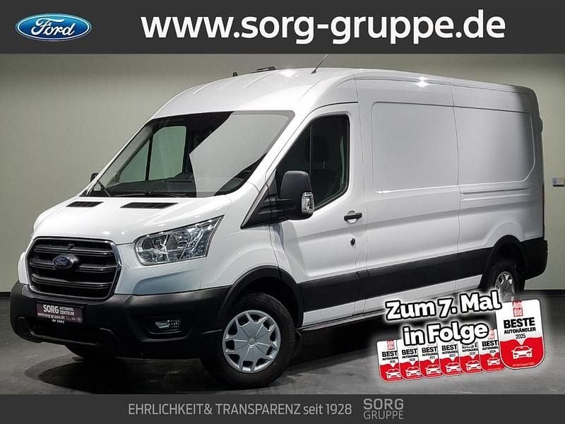 Weiß, frozen white Gebraucht 2021 Ford Transit Trend Limousine | 20.890 € (Superpreis) - Bild 1/4