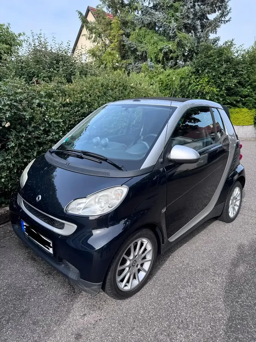 Gebraucht Smart ForTwo Cabrio 71 PS (52 kW) 2007 Schwarz Cabrio