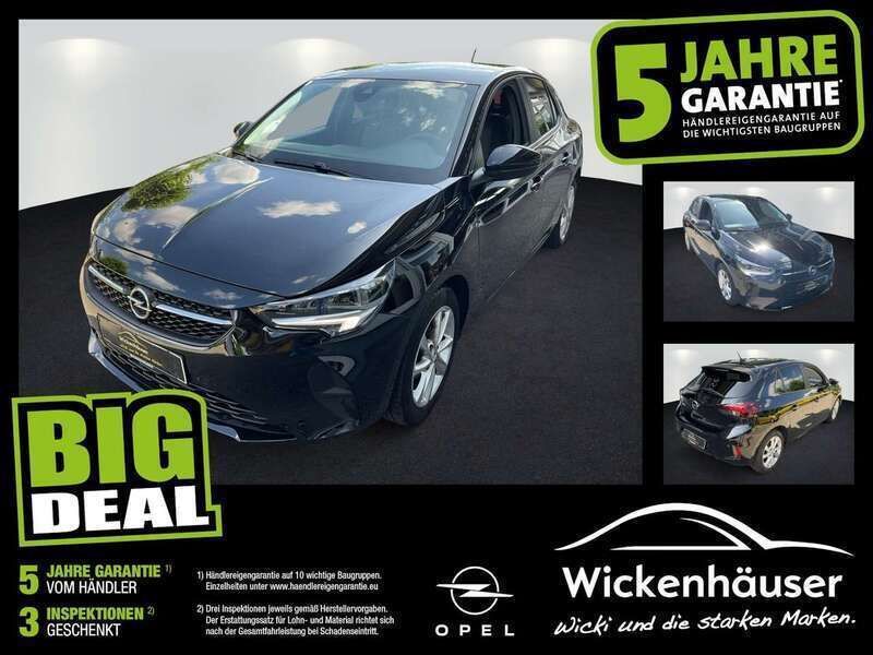 Diamant schwarz/karbon schwarz Gebraucht 2022 Opel Corsa Edition Kleinwagen | 13.490 € (Fairer Preis) - Bild 1/4