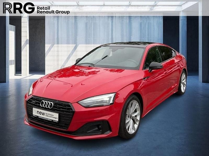 Rot Gebraucht 2022 Audi A5 Sportback Limousine | 35.990 € (Teuer) - Bild 1/3