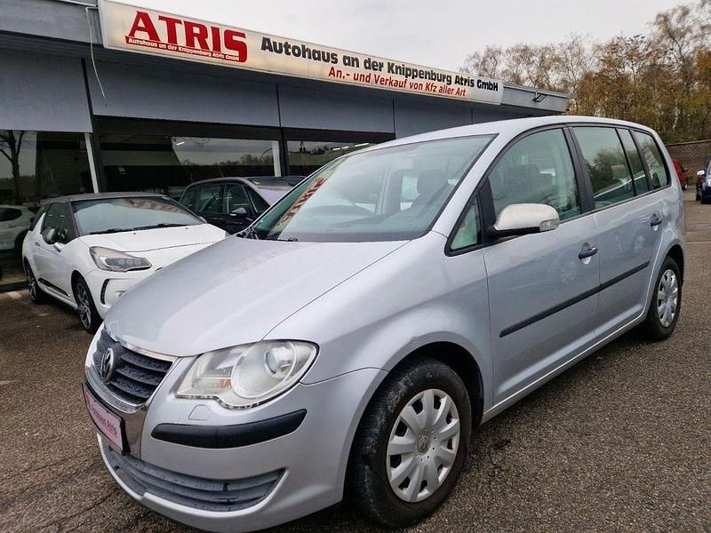 Gebraucht VW Touran Conceptline 102 PS (75 kW) 2007 Silber Van / Kleinbus