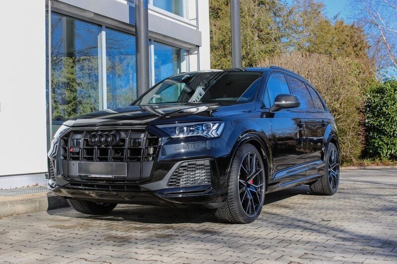 Mythosschwarz metallic Gebraucht 2023 Audi SQ7 Competition SUV | 73.900 € (Guter Preis) - Bild 1/4