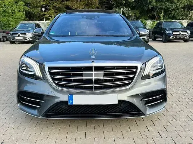 Gebraucht Mercedes S350 AMG line 286 PS (210 kW) 2018 Selenitgrau  metalliclack Limousine