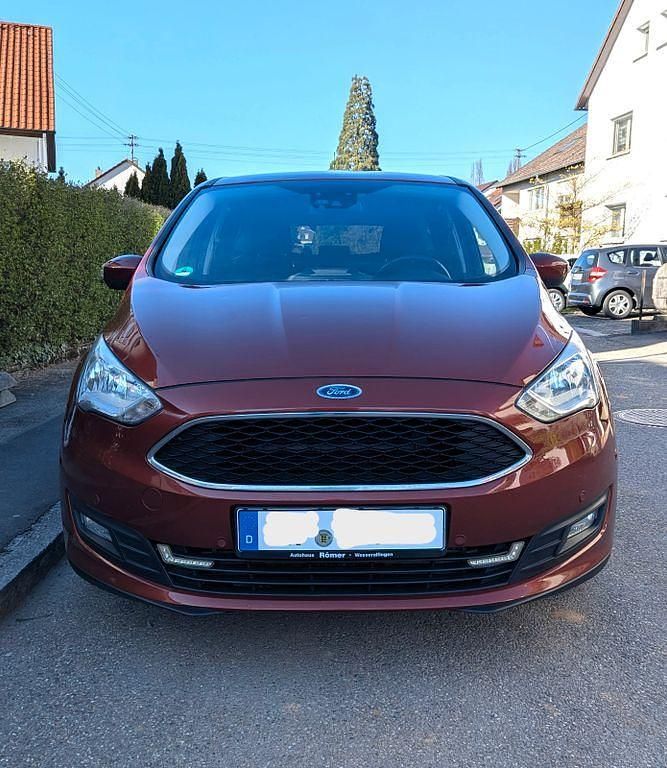 Gebraucht Ford C-MAX Titanium 150 PS (110 kW) 2017 Rot Van / Kleinbus