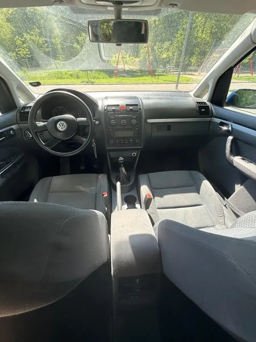 Gebraucht VW Touran 101 PS (74 kW) 2004 Blau Van / Kleinbus