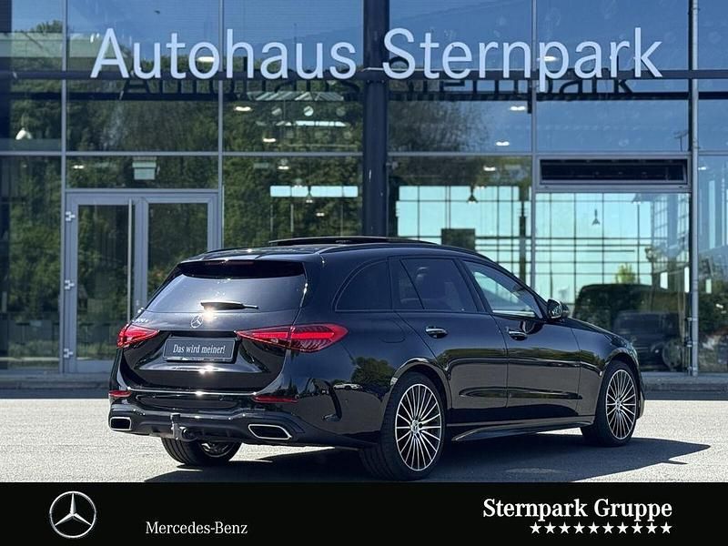 Gebraucht Mercedes C300e AMG Line Premium Plus 313 PS (230 kW) 2025 Obsidianschwarz Kombi