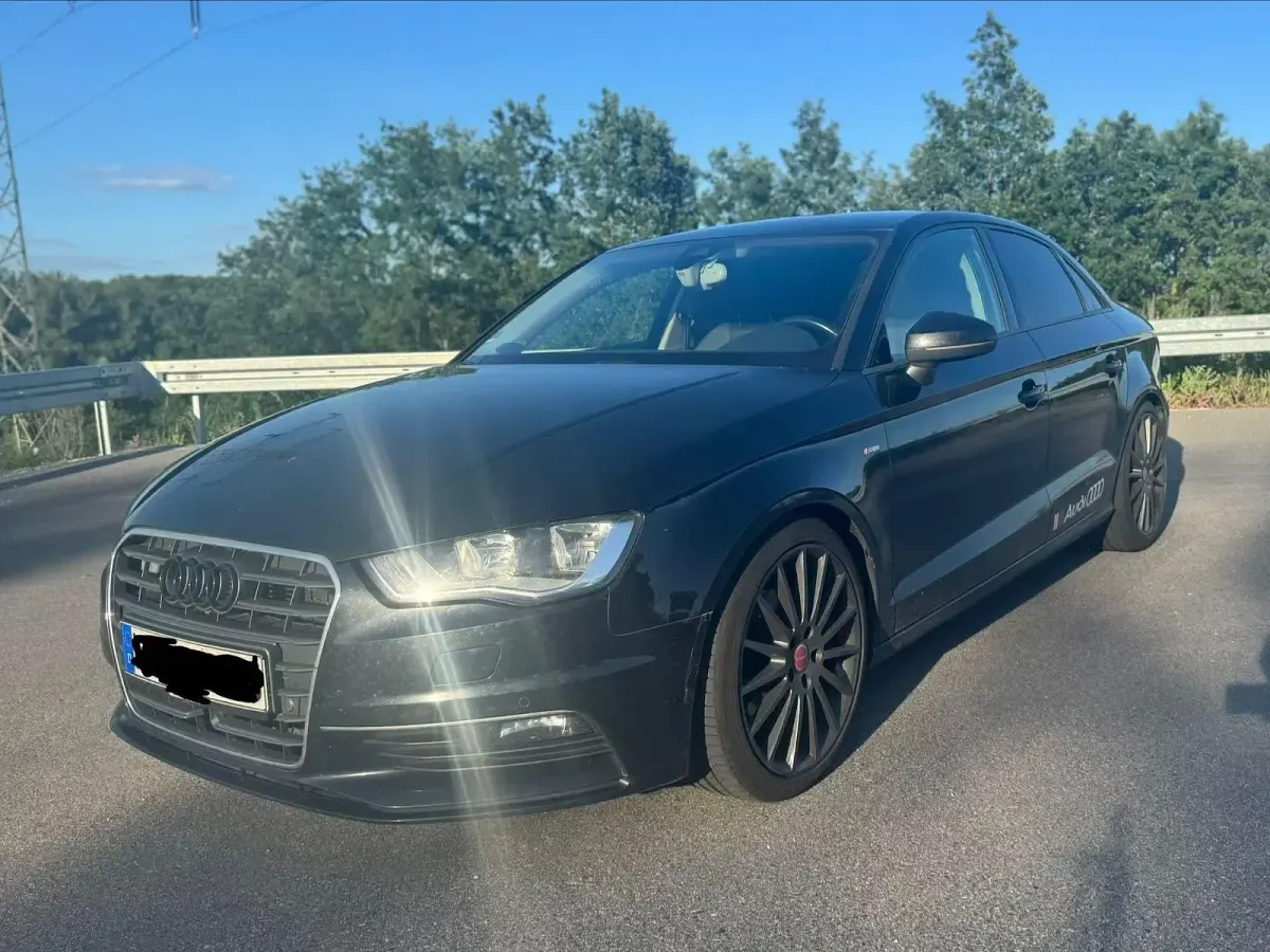 Gebraucht Audi A3 S-Line 150 PS (110 kW) 2015 Schwarz Limousine