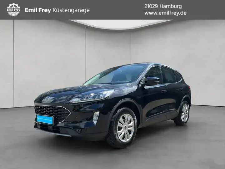 Schwarz (obsidianschwarz metallic) Gebraucht 2024 Ford Kuga Titanium SUV | 26.990 € (Guter Preis) - Bild 1/1