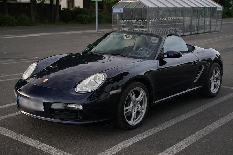 Blau Gebraucht 2005 Porsche Boxster Cabrio | 17.500 € (Guter Preis) - Bild 1/4