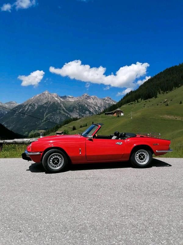 Rot Gebraucht 1972 Triumph Spitfire Cabrio | 8.500 € - Bild 1/4