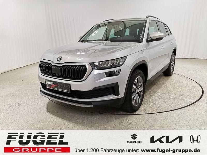 Brilliantsilber metallic Gebraucht 2022 Skoda Kodiaq Ambition SUV | 26.899 € (Guter Preis) - Bild 1/4