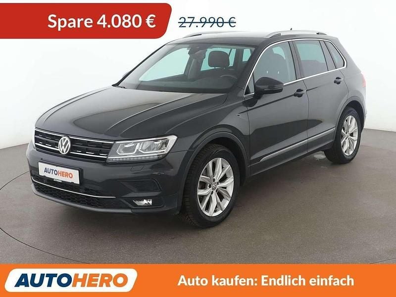 Uranograu Gebraucht 2020 VW Tiguan Highline SUV | 23.910 € (Superpreis) - Bild 1/3