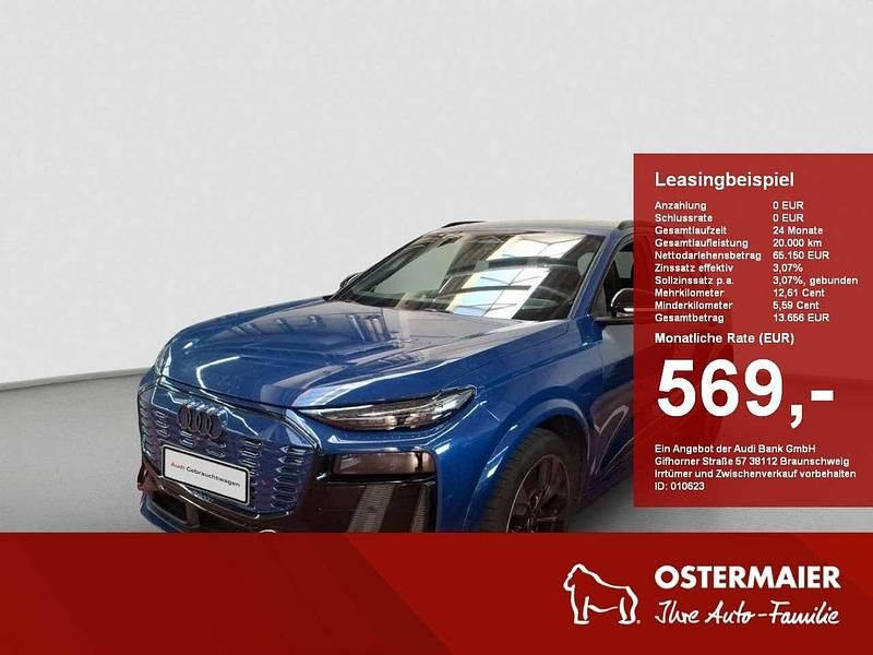 Ascariblau metallic Gebraucht 2024 Audi Q6 e-tron Ambiente SUV | 65.150 € (Fairer Preis) - Bild 1/4