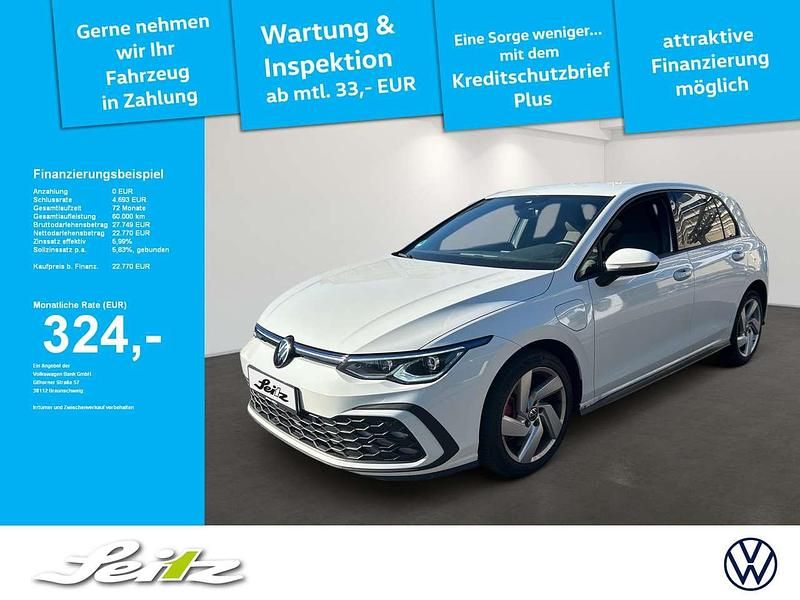 Weiß Gebraucht 2022 VW Golf VIII GTE Limousine | 22.770 € (Guter Preis) - Bild 1/3
