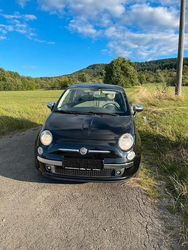 Schwarz Gebraucht 2008 Fiat 500 Kleinwagen | 5.499 € (Teuer) - Bild 1/4