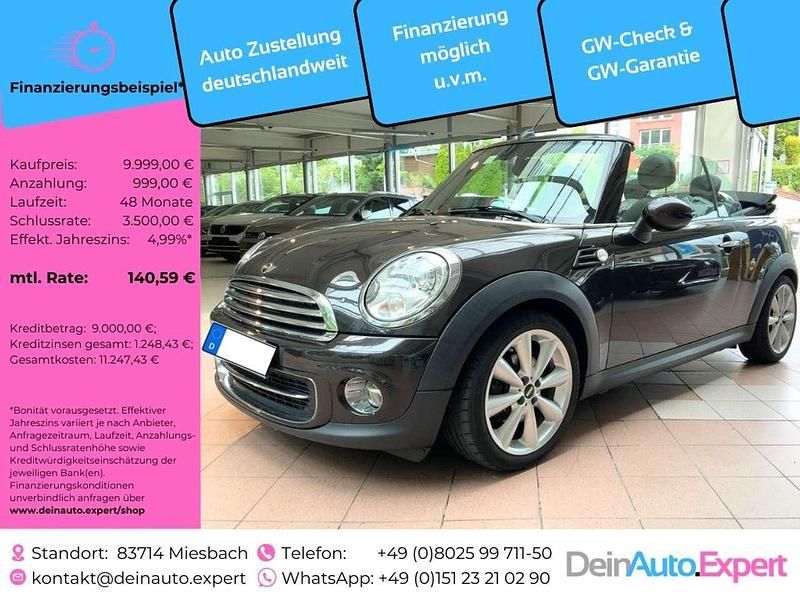 Iced chocolate Gebraucht 2014 Mini Cooper Cabriolet Cabrio | 9.699 € (Fairer Preis) - Bild 1/4