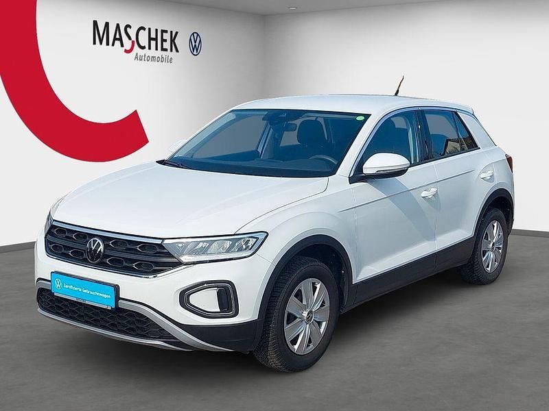 Pure white Gebraucht 2022 VW T-Roc Basis SUV | 18.220 € (Superpreis) - Bild 1/4