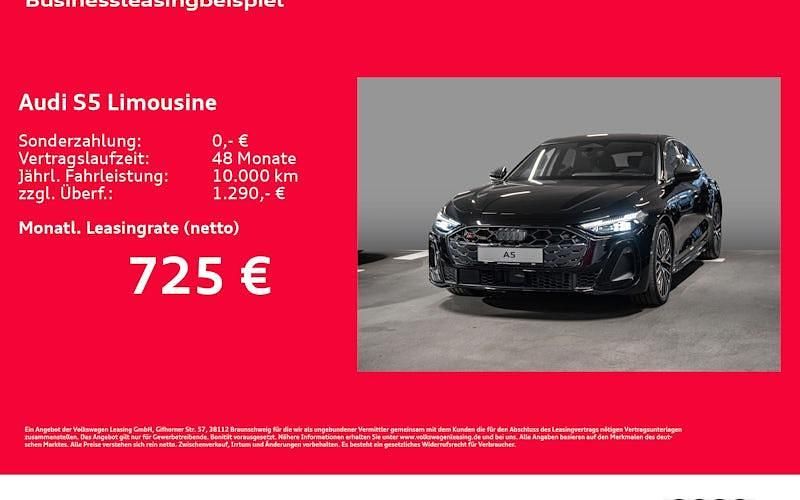 Neu Audi A5 Ambiente 367 PS (269 kW) 2026 Schwarz Limousine