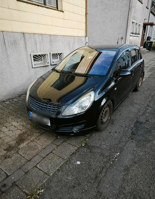 Schwarz Gebraucht 2008 Opel Corsa Kleinwagen | 1.799 € (Superpreis) - Bild 1/4