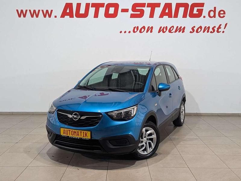 Gebraucht Opel Crossland X 110 PS (80 kW) 2018 Arktisblau/true blue SUV