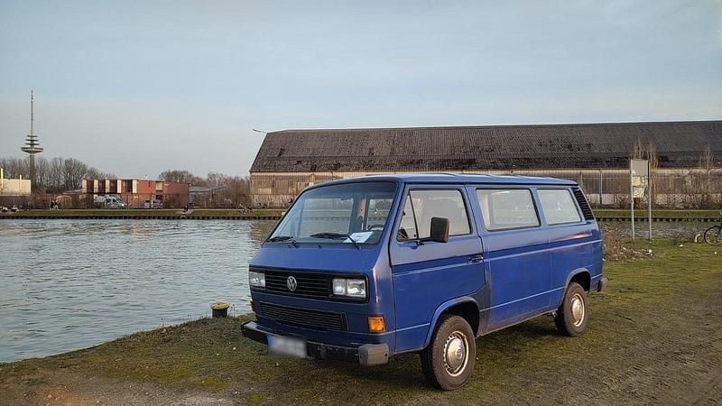 Second-hand VW T3 50 CP (36 kW) 1987 Albastru Van