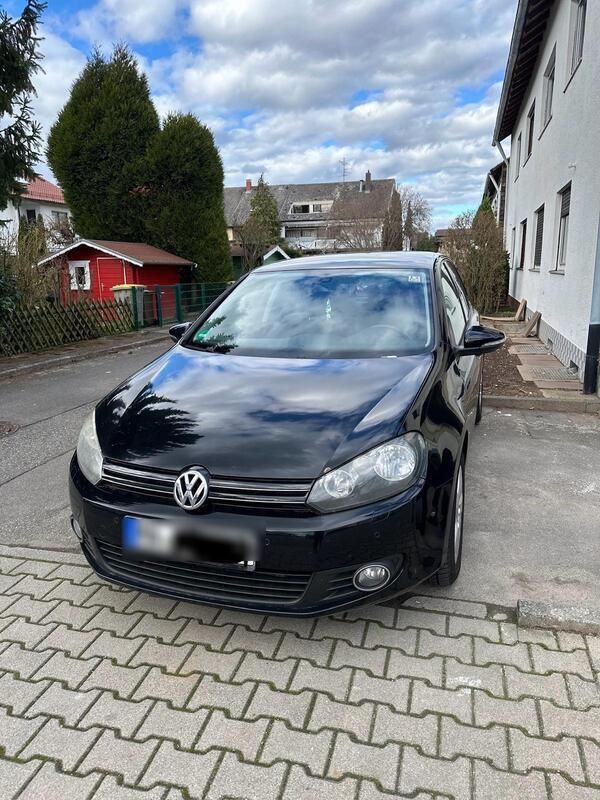 Schwarz Gebraucht 2011 VW Golf VI Team Kleinwagen | 2.900 € (Superpreis) - Bild 1/4