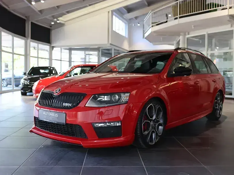 Gebraucht Skoda Octavia RS 220 PS (161 kW) 2015 Rot Kombi
