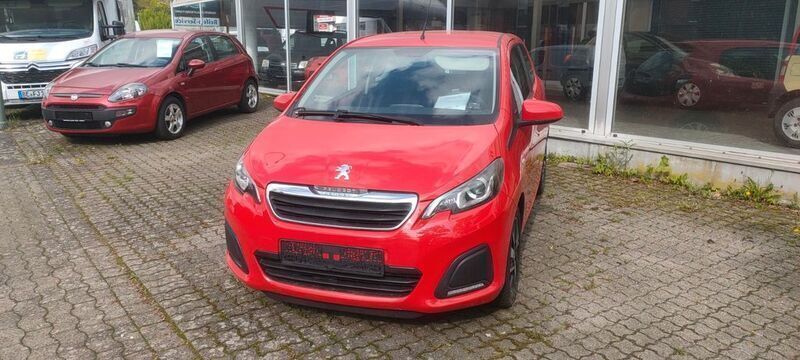 Rot Gebraucht 2015 Peugeot 108 Kleinwagen | 4.999 € (Guter Preis) - Bild 1/4
