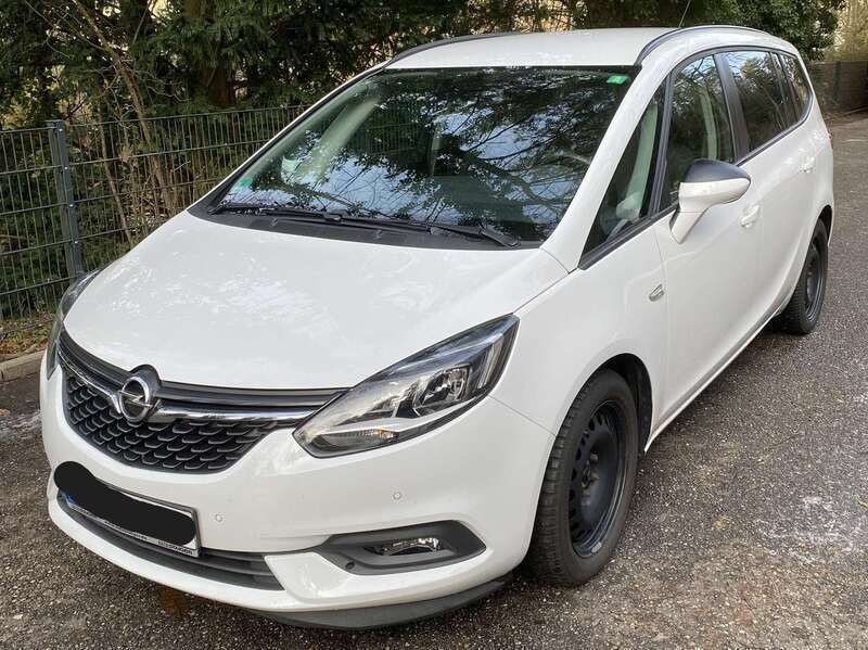 Weiß Gebraucht 2017 Opel Zafira Van / Kleinbus | 10.000 € (Superpreis) - Bild 1/4