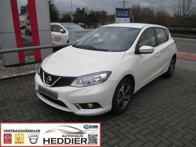 Gebraucht Nissan Pulsar Acenta 116 PS (85 kW) 2017 Weiß metallic Limousine