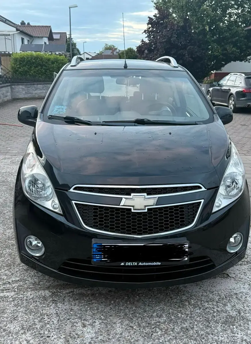 Gebraucht Chevrolet Spark LS 82 PS (60 kW) 2011 Schwarz Kleinwagen