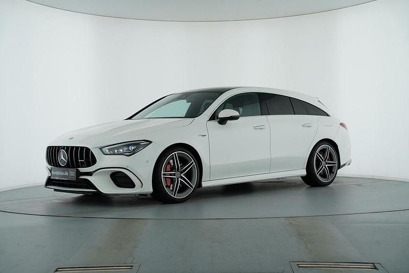 Weiß Gebraucht 2020 Mercedes CLA45 AMG AMG Limousine | 41.889 € (Superpreis) - Bild 1/4