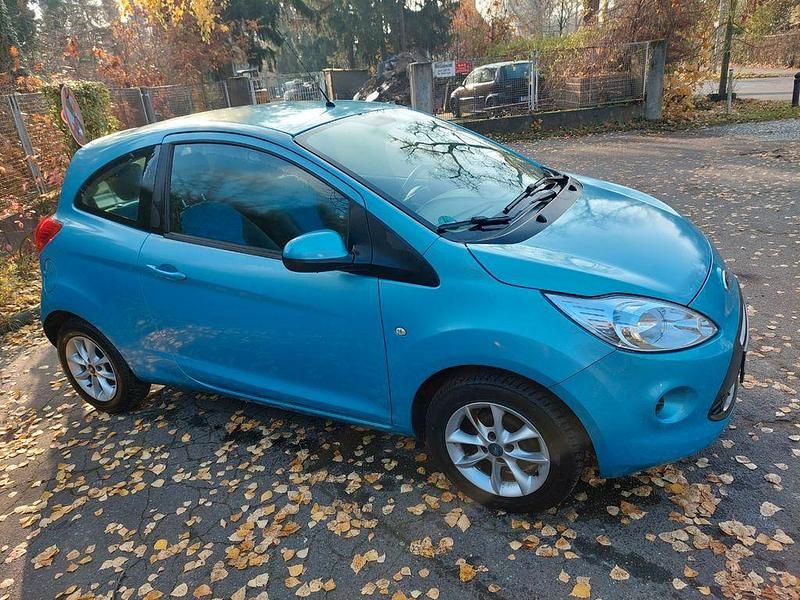 Blau Gebraucht 2014 Ford Ka Cool & Sound Edition Kleinwagen | 4.100 € (Fairer Preis) - Bild 1/4