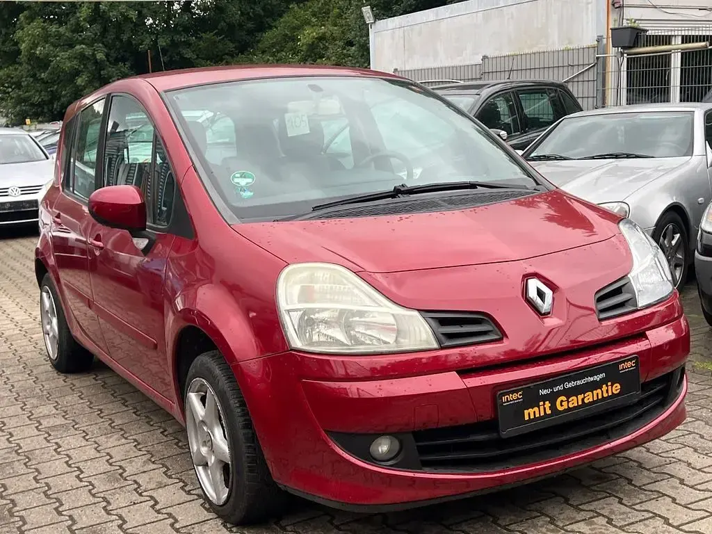 Gebraucht Renault Grand Modus 75 PS (55 kW) 2009 Rot Van / Kleinbus