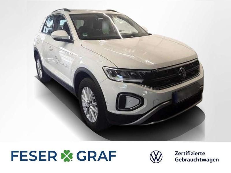Pure white Gebraucht 2023 VW T-Roc Life SUV | 25.910 € (Guter Preis) - Bild 1/1