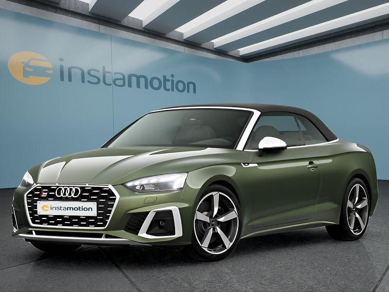 Grün Gebraucht 2023 Audi S5 Cabriolet Cabrio | 56.199 € (Fairer Preis) - Bild 1/4
