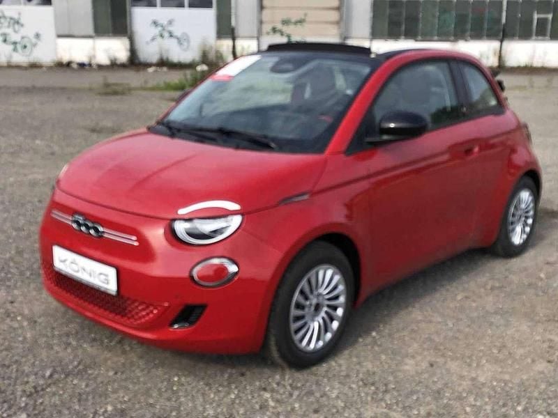 Rot Neu 2025 Fiat 500C Red Cabrio | 27.289 € - Bild 1/4